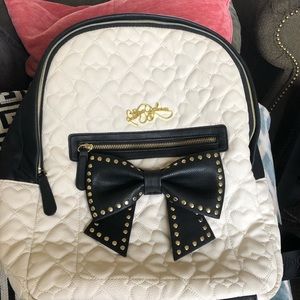 Betsey Johnson Bow Backpack